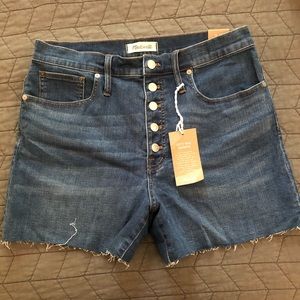 Brand New Madewell Denim Shorts Never Been Worn!